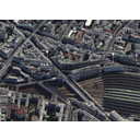 Quartier La Chapelle Vue du ciel ©Google Map